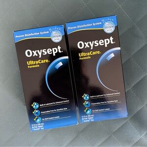 Oxysept Ultra Care Formula 2 New Sealed Bottles